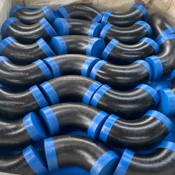 Accessoris de soldadura a cap d'acer al carboni ASME SA234 WPB