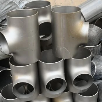 ASME B16.9 Reducció de la mida de les tees de sortida